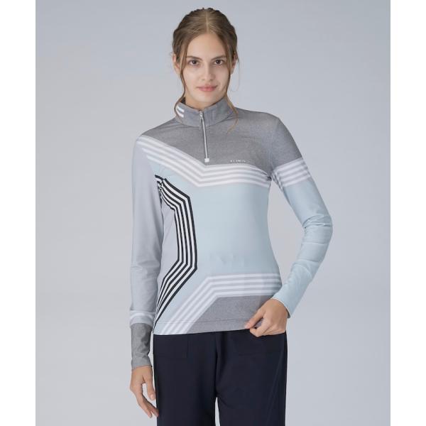 LANVIN SPORT ランバンスポール　長袖ジップアップ裾スピンドル 2024春の新作コレクションVol.1｜ランバン スポール公式
