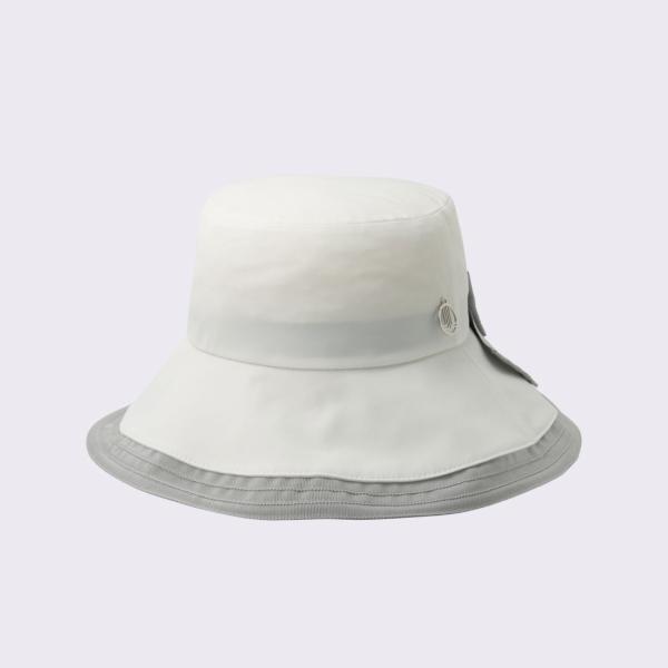 公式 ランバン スポール LANVIN SPORT リボンディテールハット レディース UVカット UPF50+ 帽子 ゴルフ VG6FCP73L 26FW
