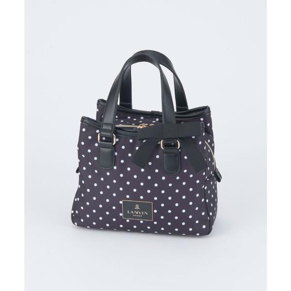 公式 ランバン スポール LANVIN SPORT ドット柄カートバッグ リボン取り外し可 レディース ゴルフ おしゃれ VG6FTT45L 26FW