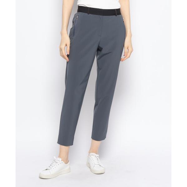 ランバンスポール 新品タグ付き ストレッチ ドロスト クロップドパンツ ウェア LANVIN SPORT 公式 ランバン スポール クロップドパンツ
