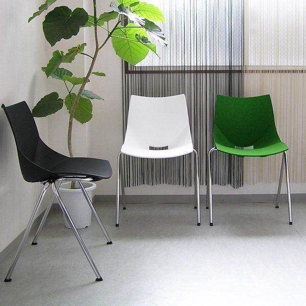 スタッキングチェア おしゃれ イタリア チェラントラ KOSKA コスカ 4脚