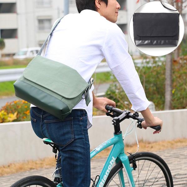 メッセンジャーマン ショルダーバッグ 撥水 8号帆布 A4サイズ バッグワークス BAGWORKS MESSENGERMAN  疲れにくい肩ベルト ショルダー 肩がけ