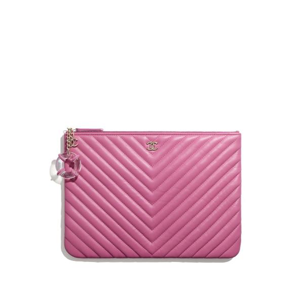 シャネル Chanel バッグ バック ファッション クラッチバッグ ブランド ピンク ラムスキン Chanel A545yb648chanela545yb648 ブランドショップluivist