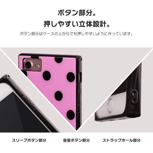 Iphone8 ケース Se2 スマホケース ソフトケース Iphone7 Iphoneケース カバー かわいい スクエア 水玉 ドット 黒 ピンク 四角 Dm スクエアドット I スマホケースのdesign Mobile 通販 Yahoo ショッピング
