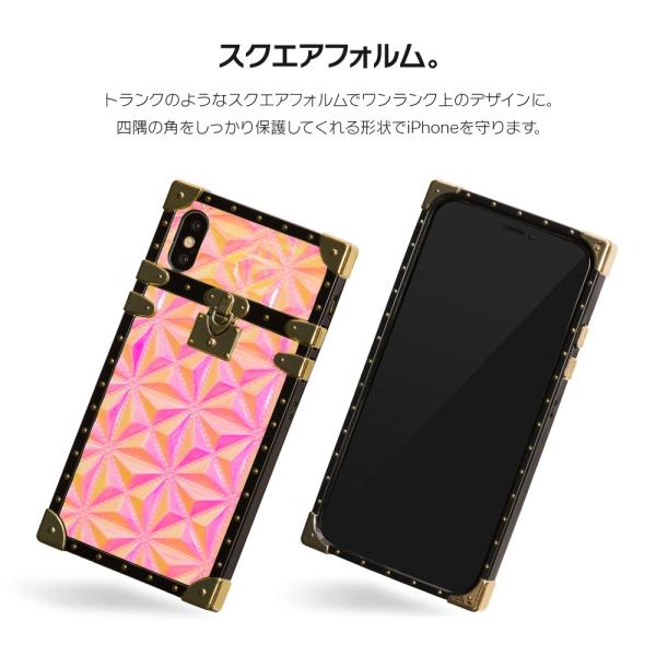 Iphone8 ケース Se2 Xr ケース スマホケース Xs Max X Iphone7 Iphoneケース スクエア 四角 キラキラ Dm オーロラトランク I スマホケースのdesign Mobile 通販 Yahoo ショッピング