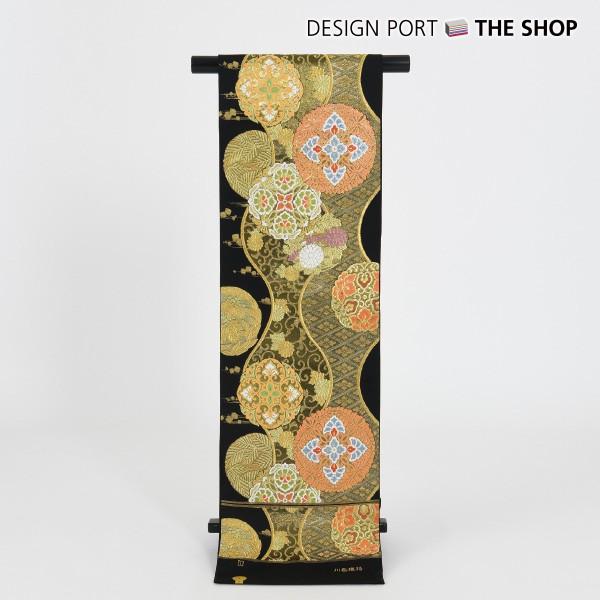 帯 着物 和装 川島織物セルコン 錦本袋帯 立湧装束文 黒 芯入仕立上り 1yu 川島織物セルコン デザインポート 通販 Yahoo ショッピング