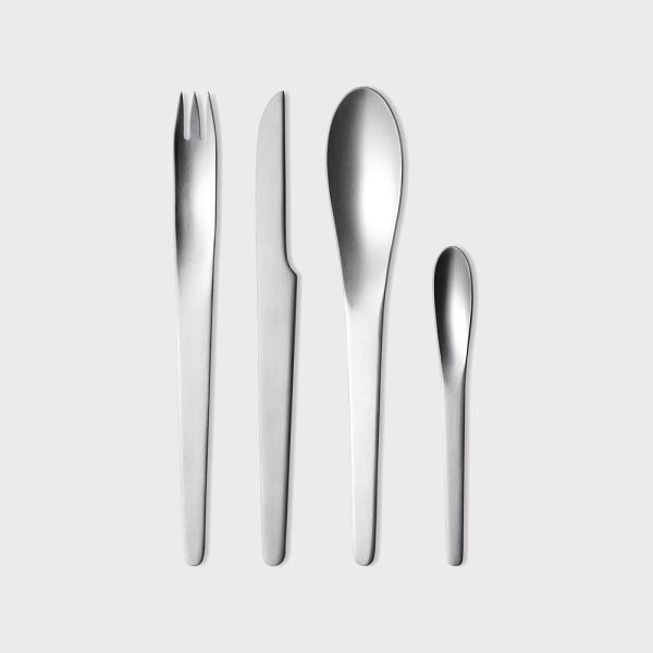 ジョージ・ジェンセン/アルネ・ヤコブセン/AJカトラリーセット　廃盤　1セット Georg Jensen（ジョージ ジェンセン） アルネ ヤコブセン AJカトラリー
