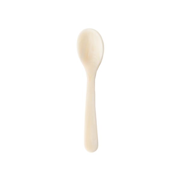 ハイムゾーネ スプーン 12cm アイボリー ベビー スープ ヨーグルト アイス かき氷 エッグスプーン 離乳食 介護 Heim Sohneドイツ ゆうパケット 1／3 超PayPay祭