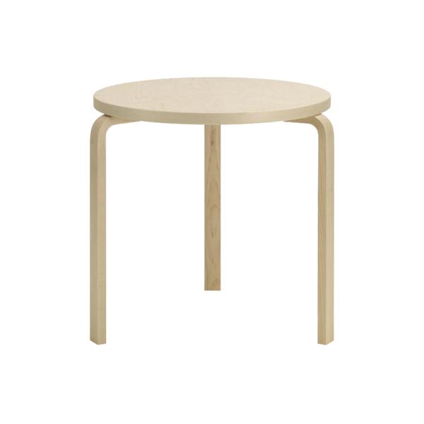 artek アルテック テーブル 90B バーチ 3本脚 Φ75cm アアルト 丸 丸型 