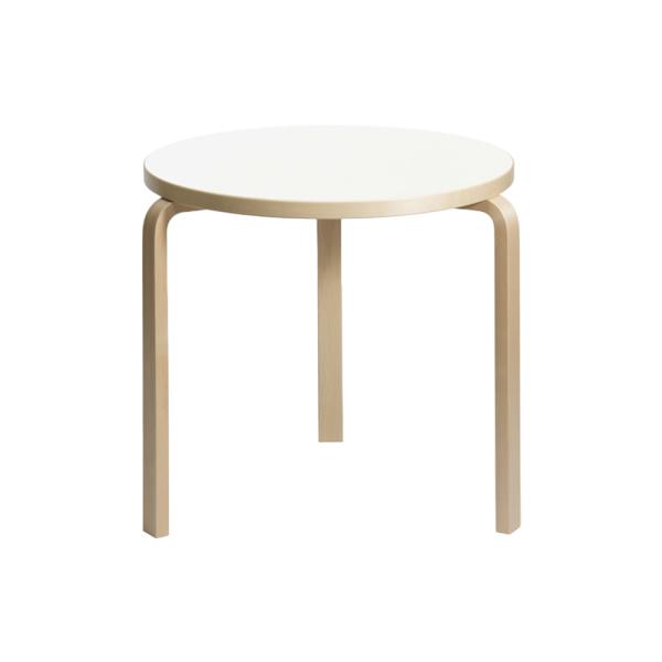 artek アルテック テーブル 90B 白 ホワイト ダイニングテーブル