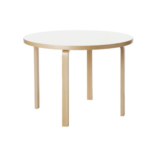 artek アルテック テーブル 90A 白 ホワイト ダイニングテーブル