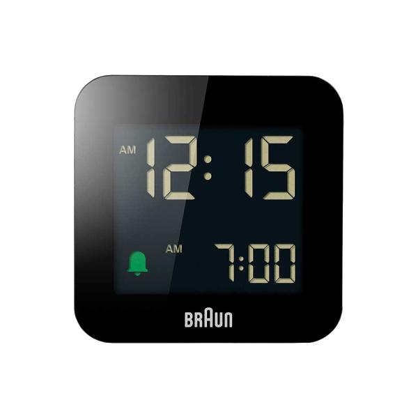 BRAUN 置時計 正規品 Alarm Clock BC08 W57.5cm デジタルクロック 目覚まし時計 見やすい アラーム時計 ディーター・ラムス ミニマル 名作デザイン 爆買