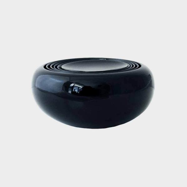 山中漆器　漆工房大島　黒目弾き応用器　ミニマリスト 和食器 食器セット 一人暮らし 応量器 黒 山中漆器 ボウル プレート 皿