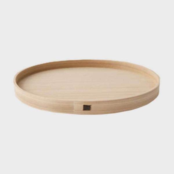 柴田慶信商店 マゲワ パン皿 大 25×19.5cm 平皿 プレート 秋田杉 国産