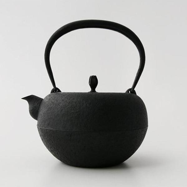 鉄瓶 南部鉄器 やかん 釜定 小姥口 1.2L 白湯 直火 IH対応 ケトル