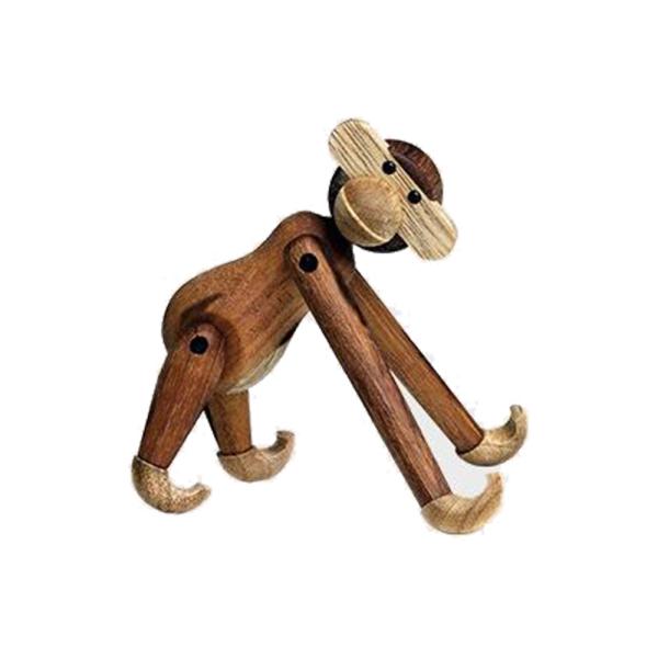 【ショップレビュー投稿大募集！】ブランド : KAY BOJESEN DENMARK カイ・ボイスン デンマークサイズ : W105×D84×H25mm（両腕・両足をあげた状態）重量 : 25g素材 : チーク材、リンバ材生産国 : Den...