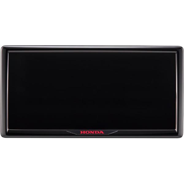 HONDA ホンダ 純正 ライセンスフレーム＋ナンバープレートロックボルト ロゴステッカー付 08Z01-PS5-010E | NVAN N-VAN JJ1 JJ2 ナンバーフレーム