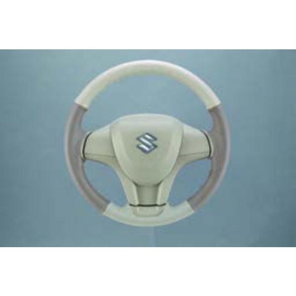 SUZUKI スズキ 純正 本革ステアリングホイールカバー ベージュ