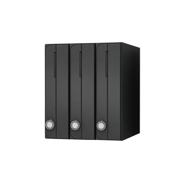 NASTA �i�X�^ �|�X�g D-ALL 3�� �É���^�_�C������ �u���b�N 360×300×317.3 KS-MB3002PU-3-LT-BK | KS-MB3002PU �V���[�Y �X�֎� �X�փ|�X�g ���փ|�X�g