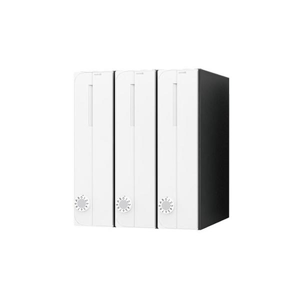 NASTA �i�X�^ �|�X�g D-ALL 3�� �É���^�_�C������ �z���C�g 360×300×317.3 KS-MB3002PU-3-LT-W | KS-MB3002PU �V���[�Y �X�֎� �X�փ|�X�g ���փ|�X�g
