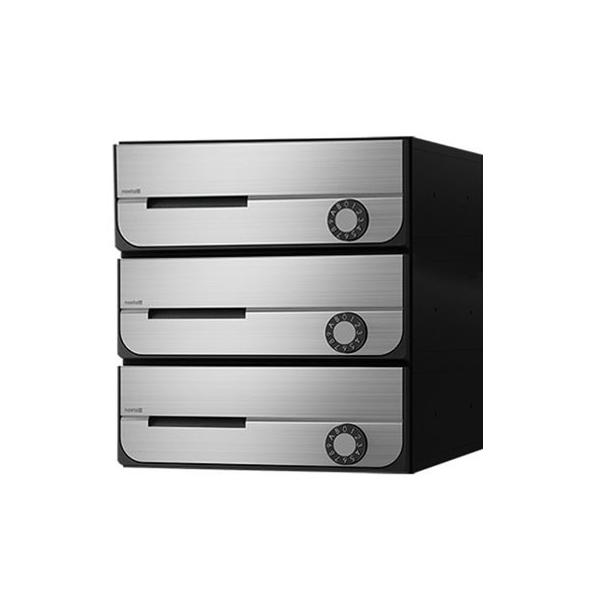 NASTA �i�X�^ �|�X�g D-ALL 3�� �σ_�C������ �X�e�����X�w�A�[���C�� 300×280×407.3 KS-MB5202PU-3LK-S | KS-MB5202PU �V���[�Y �X�փ|�X�g ���փ|�X�g