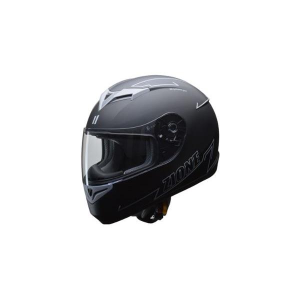 リード工業 LEAD ZIONE フルフェイスヘルメット グレー Lサイズ | フル