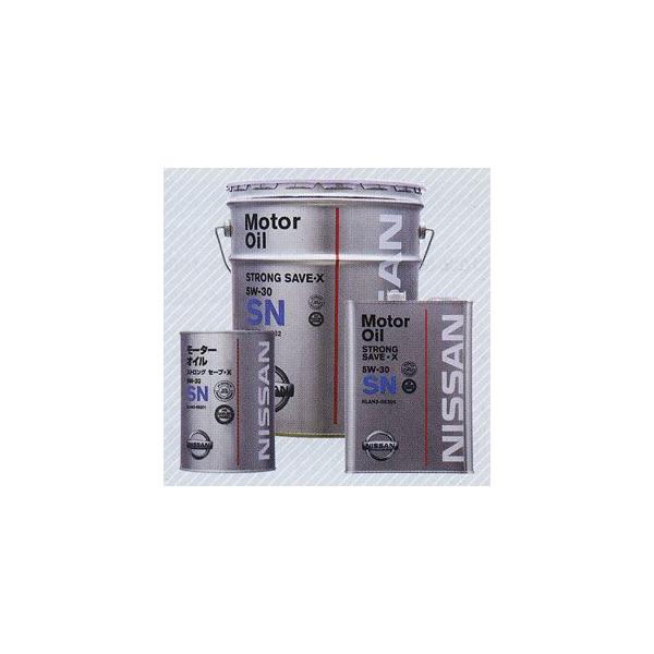 日産（NISSAN） 純正 エンジンオイル SNストロングセーブX 5W-30 20L