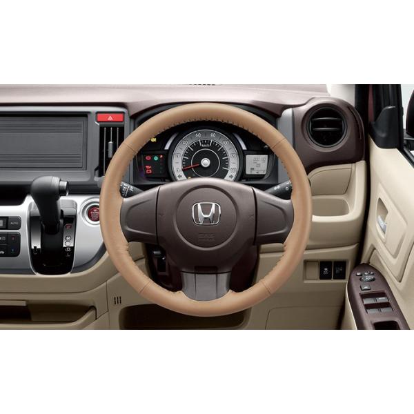 HONDA �z���_ NWGN N-WGN �G�k���S�� �z���_���� �X�e�A�����O�z�C�[���J�o�[ �x�[�W�� / �X�e�A�����O�K�[�j�b�V�������ԗp 2016.6�`�d�l�ύX 08U98-T6G-020A