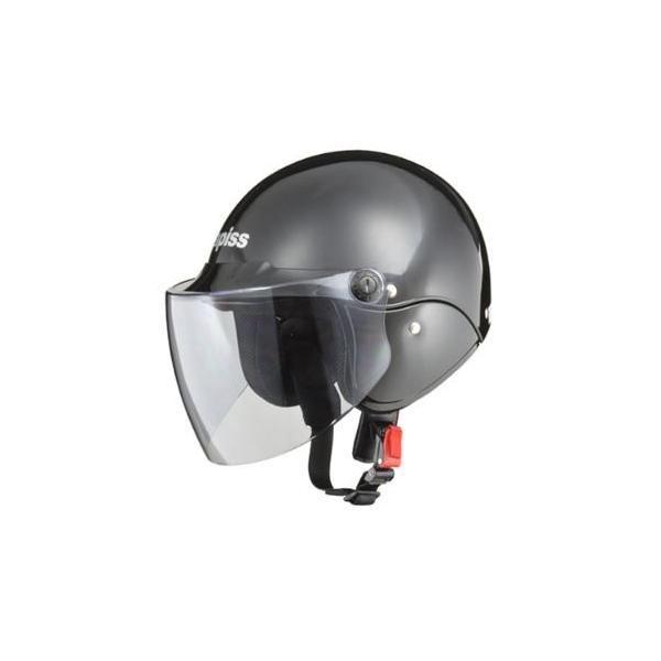 LEAD リード工業 apiss AP-603 セミジェットヘルメット ブラック