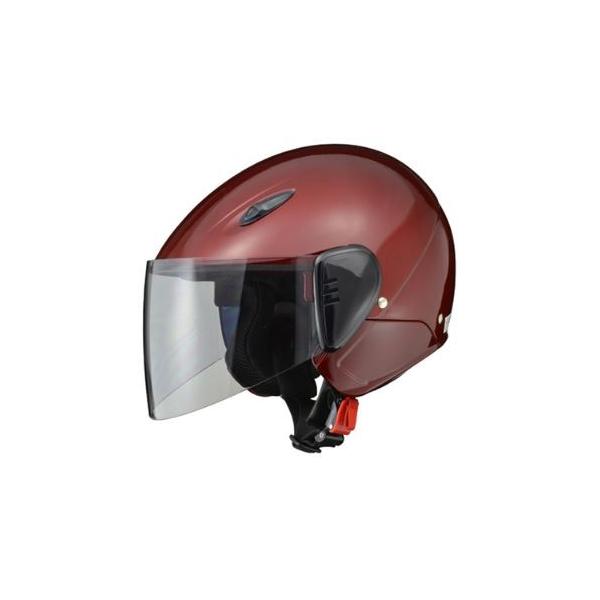 PREMIER 1 ジェットヘルメット メタリックレッド　☆貴重な女性サイズ☆ Amazon | ヤマハ発動機(Yamaha)バイクヘルメット ジェット SF