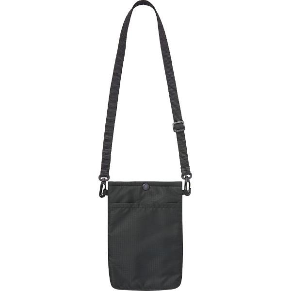 テント生地を用いたスリムな撥水ショルダーバッグ●現品約19×13×2ｃｍ●ポリエステル●長さ調整可原産国：CHN：中国宅配冷蔵区分：01：常温品番：20455※画像はイメージです。※パッケージ、仕様、品番などの変更が予告なく変更される場合が...