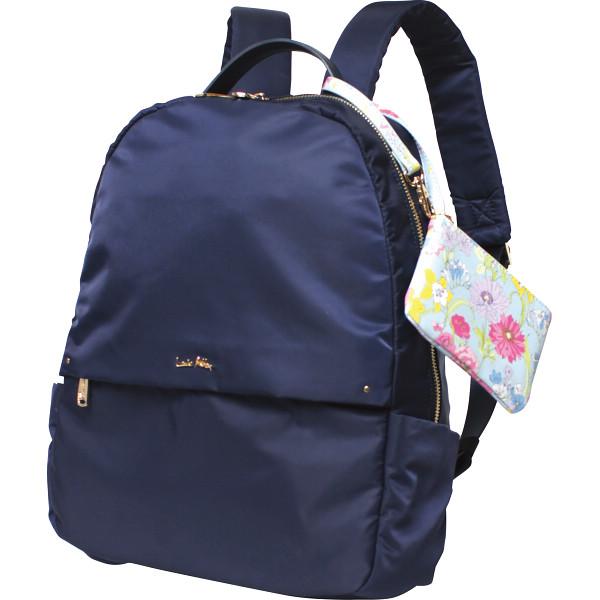 ローラアシュレイ バックパック ネイビー ILNL-02NV | 24-0036-042ファッション小物 バッグ バックパック リュックサック カバン ネイビー 機能性 収納 ポケット ナイロン ファスナー ポーチ A4 便利 万能 アウトドア お出かけ 旅行 外出 イベント ローラアシュレイ バックパック ILNL-02NV | 24-0036-042 ファッション