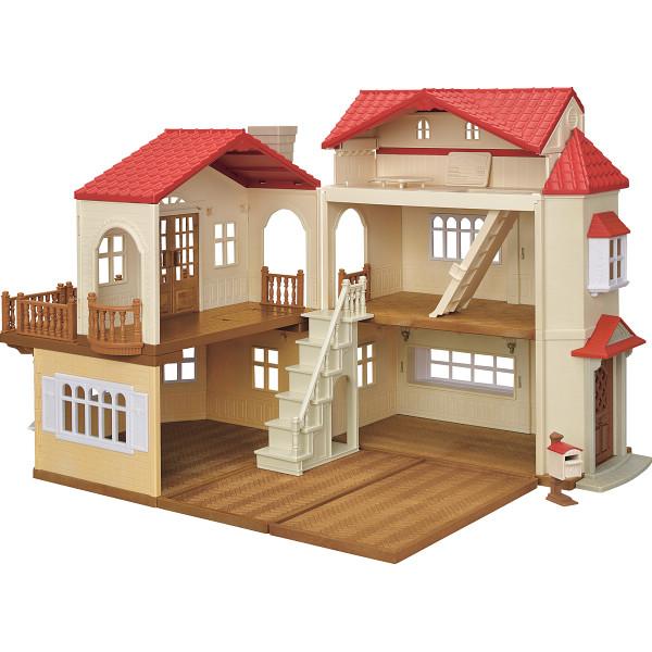 新品 シルバニアファミリー 赤い屋根の大きなお家デラックス 屋根裏部屋のひみつのお部屋 Amazon.co.jp: シルバニアファミリー 家具 【 赤い屋根の大きなお家