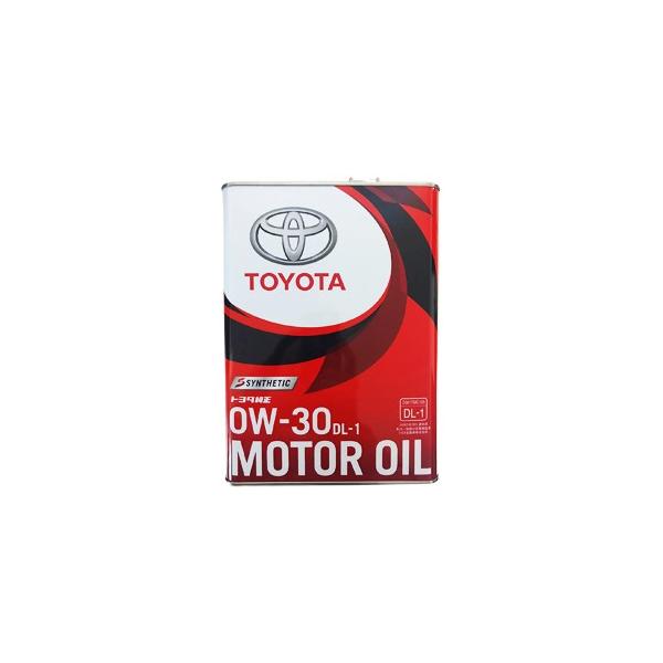 トヨタ（TOYOTA） ディーゼル エンジンオイル DL1 0W-30 4L 缶 08883