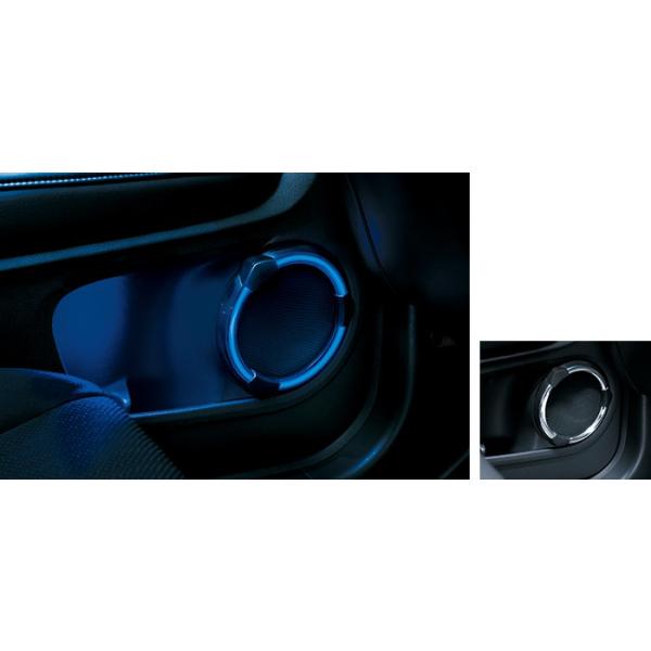 ヴェゼル HONDA ホンダ VEZEL 純正 LEDスピーカーリング＆ドアポケット
