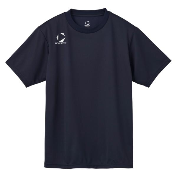 DESCENTE（デサント） ワンポイントショートスリーブシャツ ネイビー L