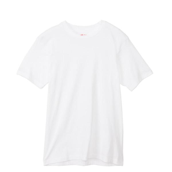 他サイト： Hanes チャンピオン アカラベルクルーネックTシャツ ３Ｐ ホワイト M HM2135G 10 | ファッション Tシャツ 半袖 インナー 肌着 3枚入り アンダーウェアの商品画像