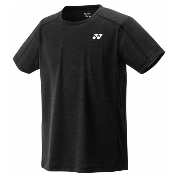 ヨネックスYONEX テニス＆バドミントンウ　ゲームウェア　新品　L ブラック系 YONEX（ヨネックス） ユニゲームシャツ フィットスタイル ブラック S