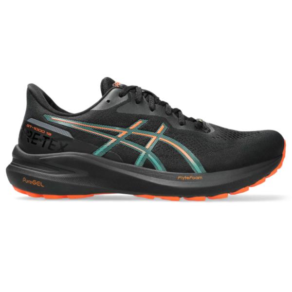 asics アシックス GT-1000 13 GTX BLACK/NOVA 27.5 1011B857 2 |スポーツ シューズ 靴 フィット感 通気性 ムレ軽減 軽量 ローカット クッション性 取替式
