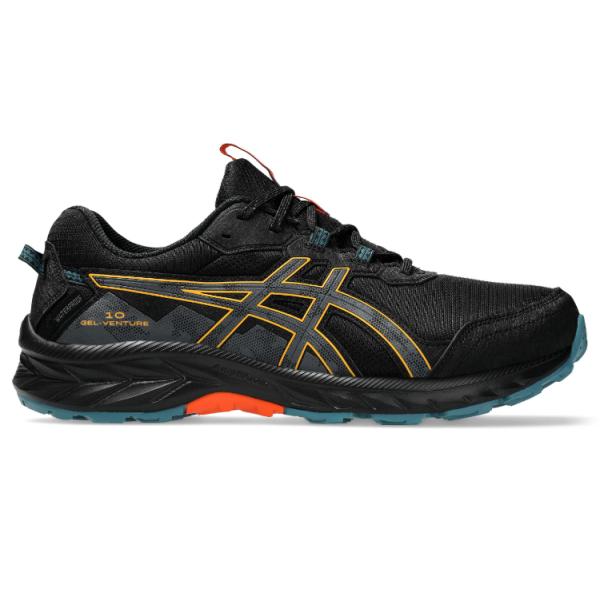 asics アシックス GEL-VENTURE 10 WATERPROOF BLACK/CARR 27.5 1011B965 1 |スポーツ ウェア シューズ 靴 ローカット 防水 ウォータープルーフ 固定式