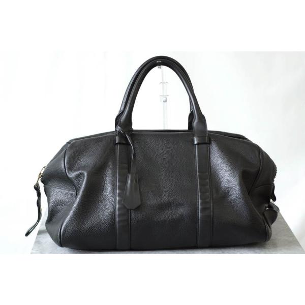TOM FORD トムフォード ボストンバッグ Boston Bag Black Leather