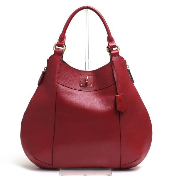 ⭐️極美品⭐️　HAMANO ペアシェイプ　ハンドバッグ　ブラック　レザー 極美品 HAMANO ハマノ ペアシェイプ レザー ハンドバッグ 南京錠