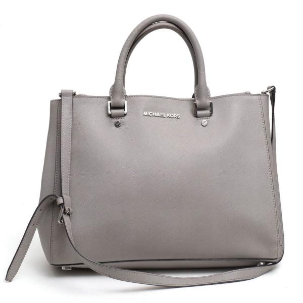 ○マイケルコース Michael Kors サフィアーノ 牛革 ハンドバッグ Medium Sutton Satchel Tote ミディアム M MD サットン サッチェ  中古 MICHAEL KORS（マイケルコース） ハンドバッグ Medium Sutton Satchel