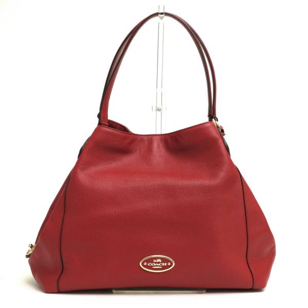 COACH イーディ　ガンメタリック　ショルダーバッグ ハンドバッグ COACH（コーチ） トートバッグ 33547 EDIE SHOULDER BAG イーディー