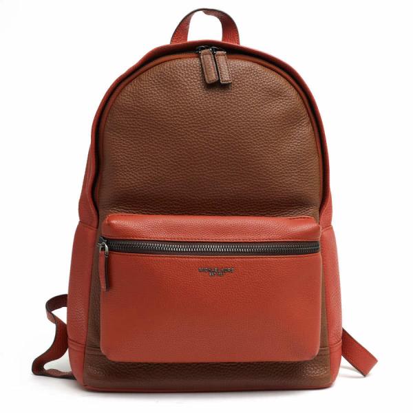 ○マイケルコース Michael Kors ペブルドレザー 牛革 リュック Bryant Pebble Backpack ブライアント シボ革 シュリンクレザー メ  中古 MICHAEL KORS（マイケルコース） リュック Bryant Pebble Backpack