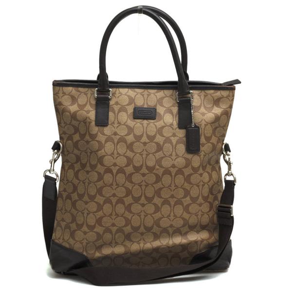 COACH コーチ トートバッグ F71103 Heritage Signature Foldover