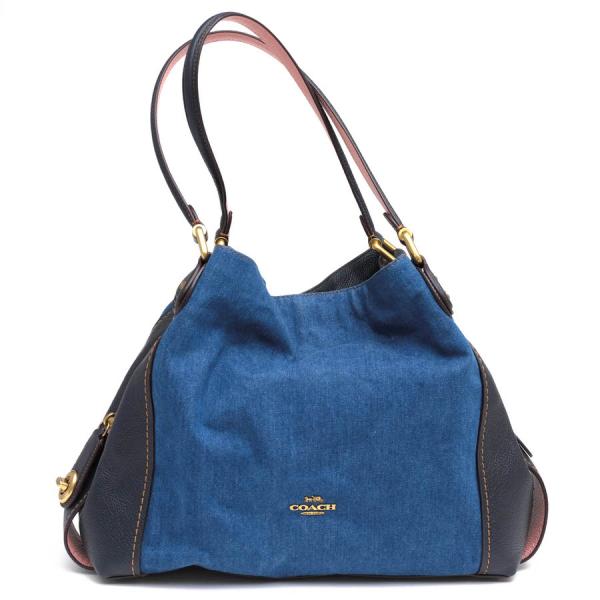COACH コーチ ハンドバッグ 28916 Denim and Leather Edie