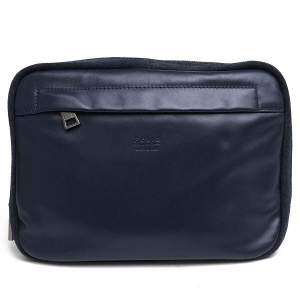 ○エフクリオ F.CLIO スムースレザー 牛革 セカンドバッグ/クラッチバッグ 97133 GELATO2 ジェラート2 iPad収納可 メンズ 【中古】 中古 F.CLIO エフクリオ セカンドバッグ/クラッチバッグ 97133 GELATO2