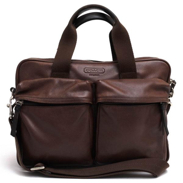コーチ　COACH ビジネスバッグ　ブリーフケース　グラハムストラクチャード美品 COACH 国内発送 コーチ バッグ メンズ ビジネスバッグ レザー