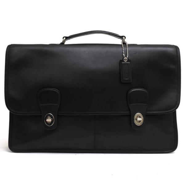 COACH（コーチ） ビジネスバッグ 70375 カーフ 牛革 フラップ式